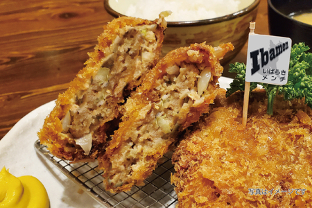 【楽ちん 冷凍とんかつ・牛かつ】悩む必要なし。いばらきの恵み詰合せスタンダード（ローズポークロースかつ×1、筑波山もち豚ロースかつ×1、筑波山もち豚ミルフィーユかつ×2、茨城メンチかつ×2）_BL032