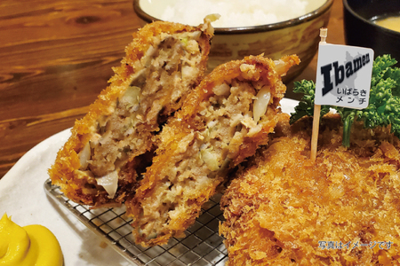 【楽ちん 冷凍とんかつ・牛かつ】茨城の旨い肉フルセット！いばらきの恵み詰合せスペシャル（常陸牛かつ×1、雨情の里牛かつ×1、ローズポークロースかつ×1、筑波山もち豚ロースかつ×1、筑波山もち豚ミルフィーユかつ×2、茨城メンチかつ×2）_BL033