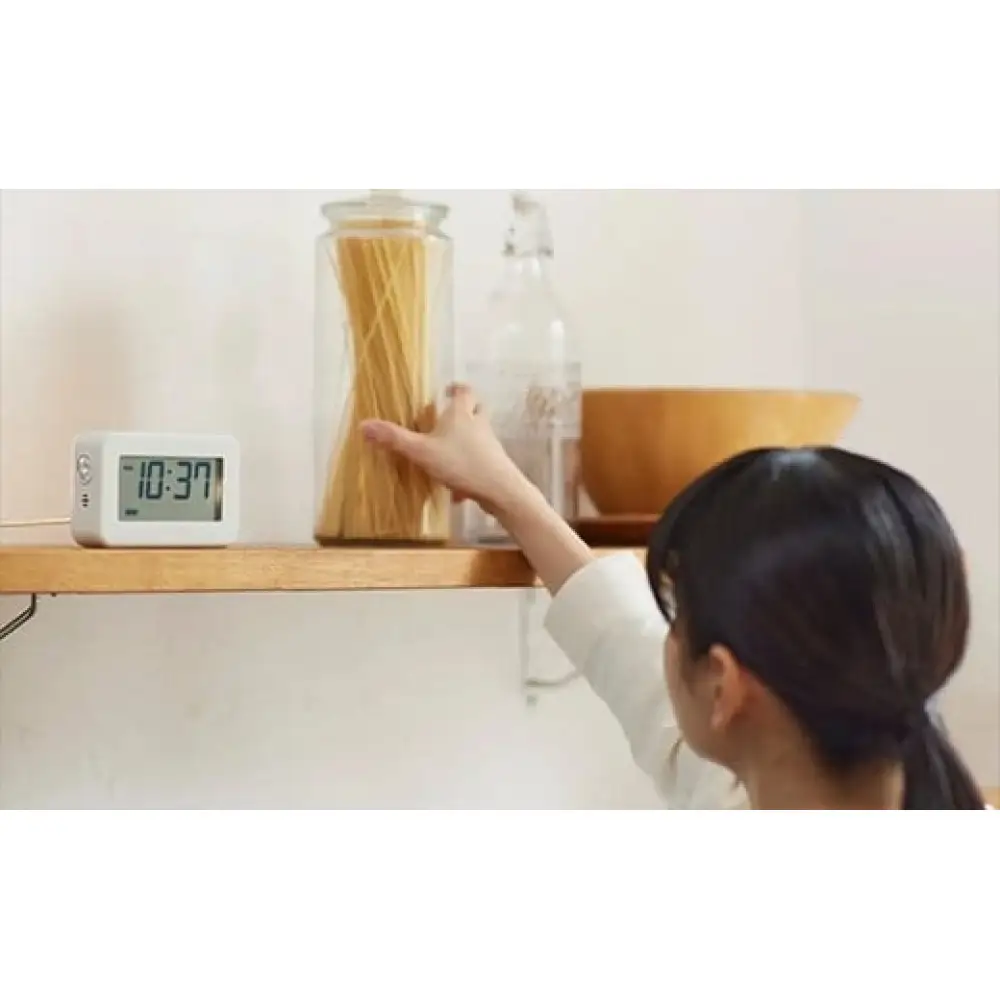 リズム LANTERNCLOCK ライトグレー　【11100-1819】