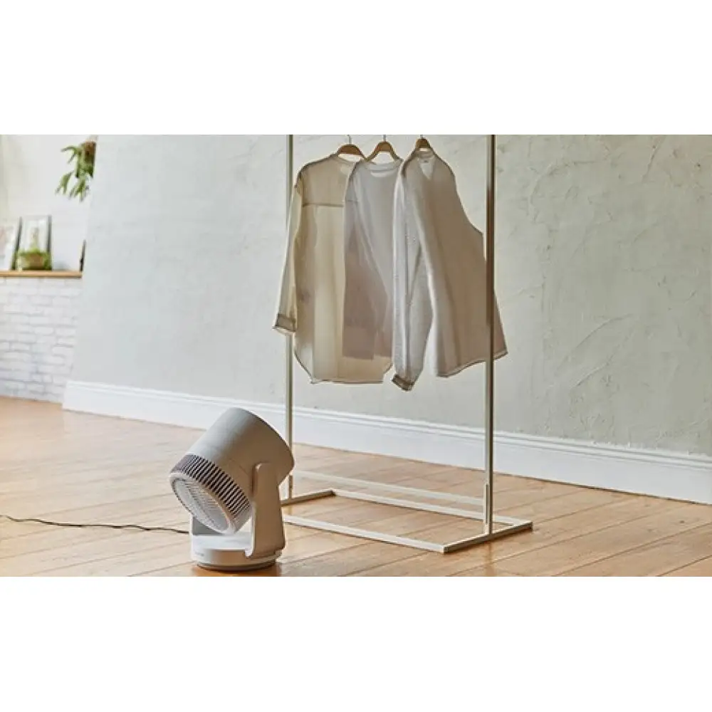 リズム 大風量2重反転ファン搭載サーキュレーター Silky Wind Circulator ライトグレー　【11100-1822】