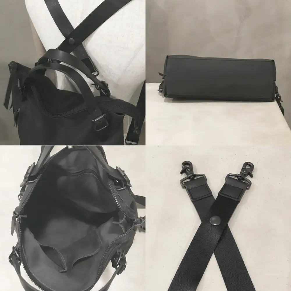 【-LESS PREVAIL】Matte　トートリュック　M　PSTB-2001（ブラック）