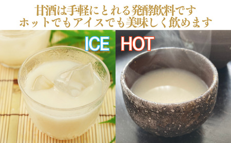生 甘酒 【ノンアルコール】＜非加熱 無添加 無保存料＞酵素の力(170g×10本) 愛なんよ