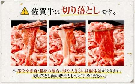 博多和牛 スライス（モモ）400g × 2パック ＋佐賀牛 切り落とし 400g 合計1.2kg 和牛 牛 牛肉 うし 肉 お肉 赤身 肩肉 バラ肉 モモ