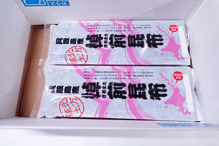 【北海道根室産】棹前昆布150g×2P G-14082
