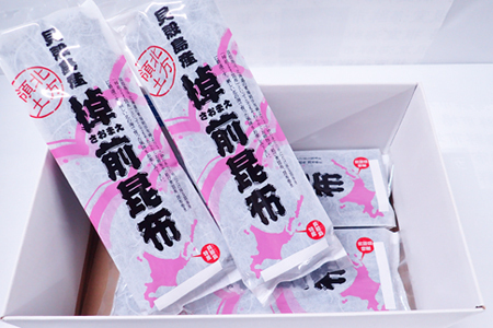 【北海道根室産】棹前昆布150g×4P A-14278