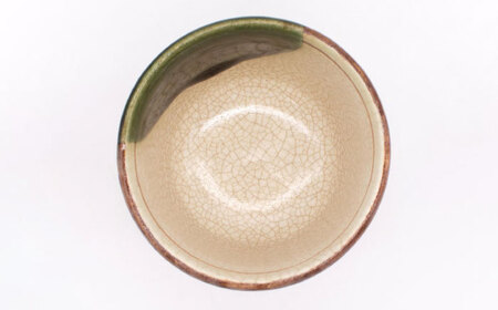 【瀬戸焼】織部瓢絵湯呑 煎茶5客揃(5個セット) 【山長陶苑】 / 湯呑 湯呑み 食器 和食器 / 瀬戸市[BBBH050]