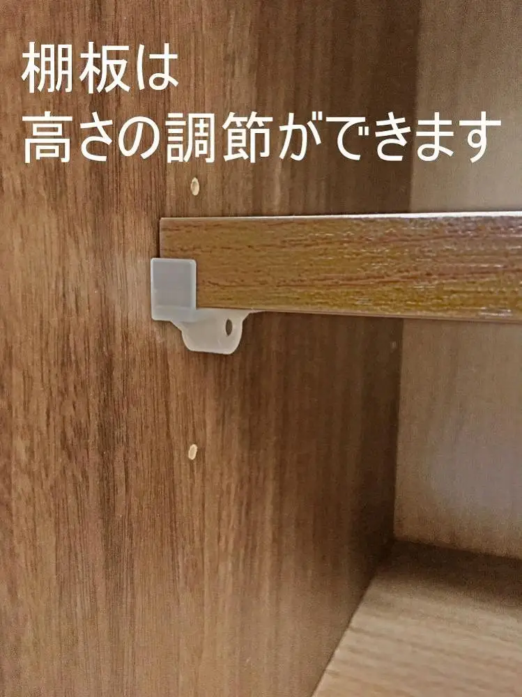シェルフキャビネット40 左開き DEEP 欧風 オーク