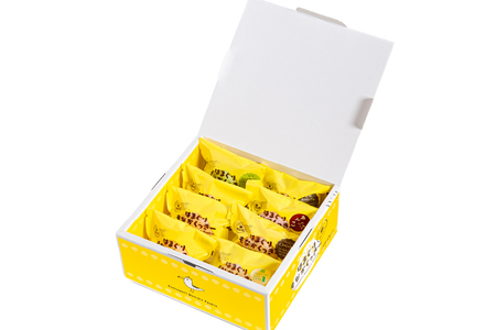 菓子 はまぐりもなかくっきー いろいろ味 8個入 [コヤマ菓子店 宮城県 気仙沼市 20565642]