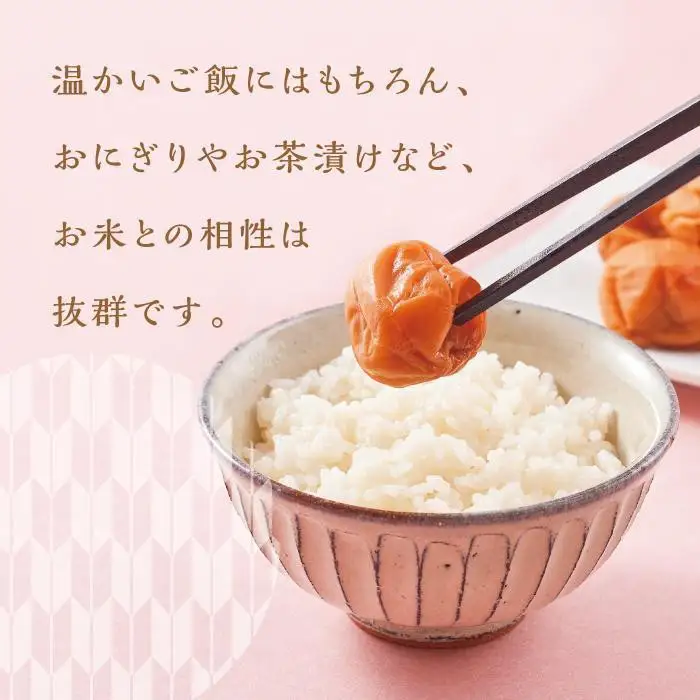 紀州南高梅 訳あり はちみつ梅 塩分5％ 2.4kg（300g×8パック）