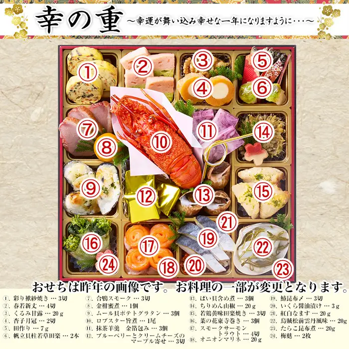 【京都・先斗町ふじ田監修】特大重「華寿安」5～6人前｜本格料亭おせち 人気おせち