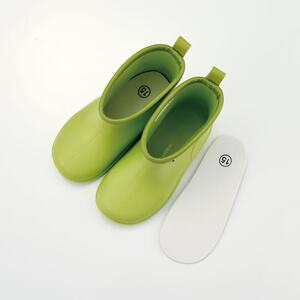 ワッペン付レインブーツ　ディノサウルス　15cm　5-104