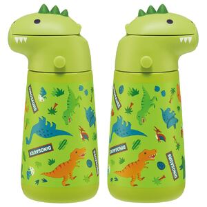 ダイカットストローステンレスボトル　ディノサウルス　638237　9-111