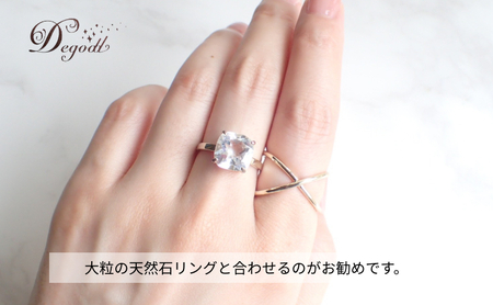 Degodd デゴッド Eternity GLリング 13号  リング 指輪 ゴールドリング アクセサリー レディースアクセサリー ファッションジュエリー シンプル シンプルリング シンプルアクセサリー ゴールドアクセサリー ゴールド ギフト