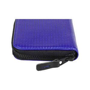 ミニマム財布/ ブルー M074