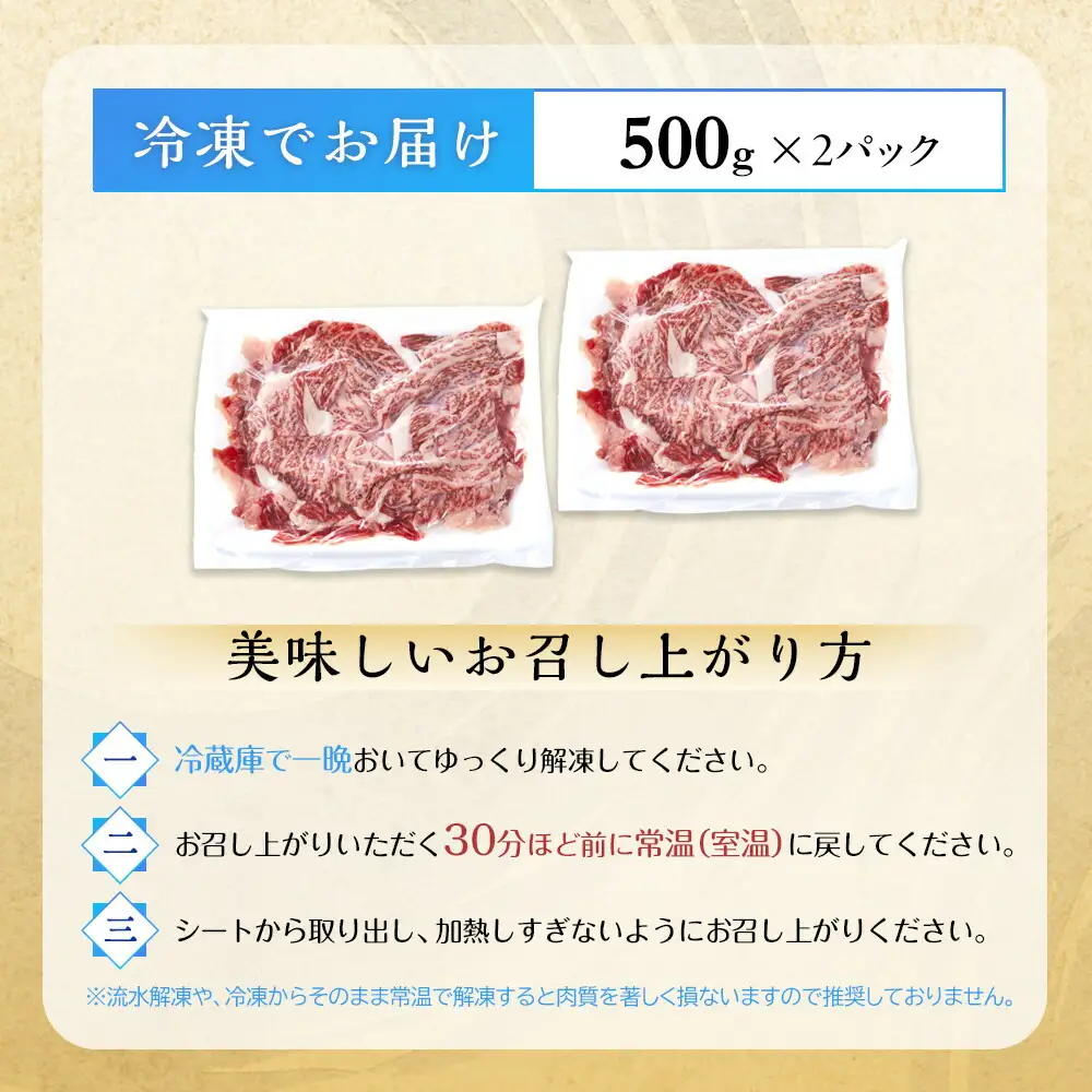 【A5-A4等級】 博多和牛切り落とし 1kg（500g×2） | 肉 お肉 にく 食品 博多和牛 人気 おすすめ 送料無料