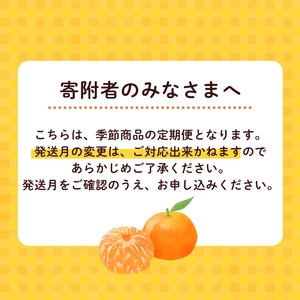 【定期便】厳選 柑橘定期便 S 6回（偶数月）※北海道・沖縄・離島への配送不可※偶数月に発送