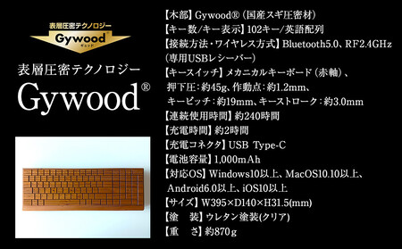 Gywood?　Full Ki-Board Wireless APM0008