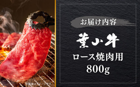 葉山牛 800g　ロース焼肉用 ／ 焼肉 焼き肉[ASBD007]