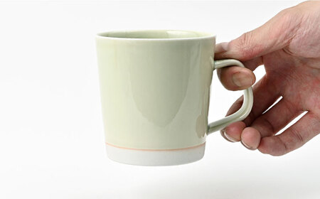 【波佐見焼】 Pasty（パスティー）　マグカップ　パステルグリーン　ペア　2個セット【福田陶器店】[PA411]