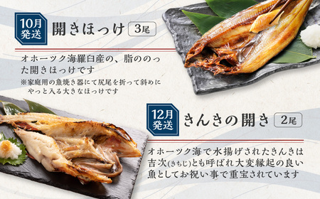 【定期便】オホーツク網走人気の海鮮グルメ 偶数月お届け定期便全6回 ABAO2204
