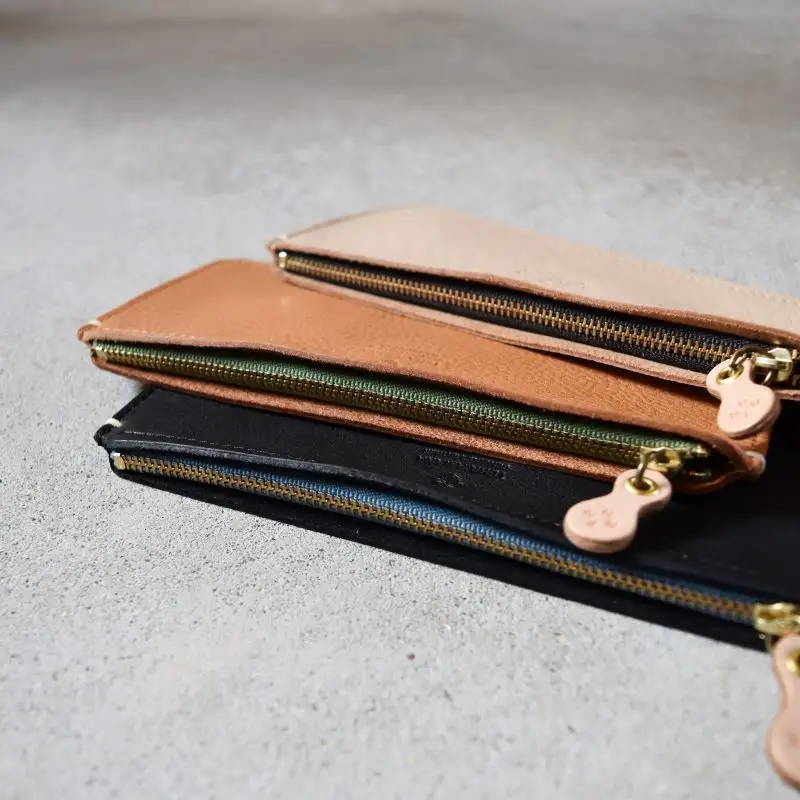Teha’amana Square pencase Basic テハマナ スクエアペンケース　ベーシック キャメル