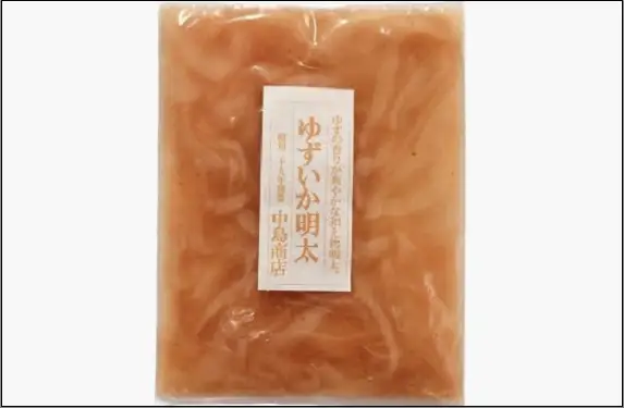 【福岡市】ゆずいか明太 ５００ｇ(１００ｇ×５)【中島商店】