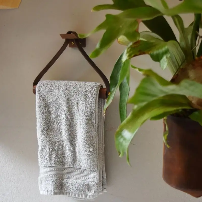 Teha’amana Towel holder テハマナ タオルホルダー ウォールナット ブラック