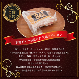 すわ味豚 スモークベーコンブロック 600g(300g×2パック)【配送不可地域：離島】【1662215】