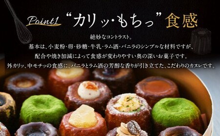 【2026年5月下旬～8月上旬迄発送予定】ガトーミュール サマーアイスカヌレ19個入