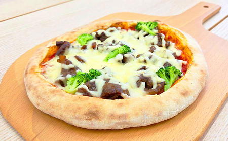 チーズ＆ピザワークス 淡路島の旨味 ピザ 3枚 ＋ 1枚 セット 詰め合わせ マルゲリータ 照り焼きピザ 牛すじピザ 冷凍ピザ 惣菜 冷凍 洲本市
