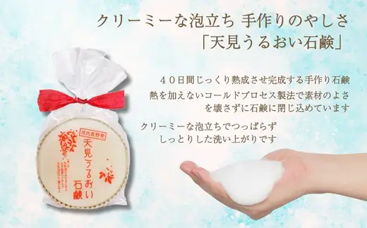 【定期便　毎月お届け３か月】天見うるおい石鹸 70g