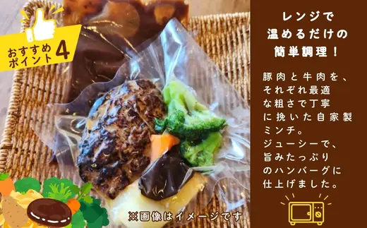 ジューシーなデミグラスハンバーグ 2個セット