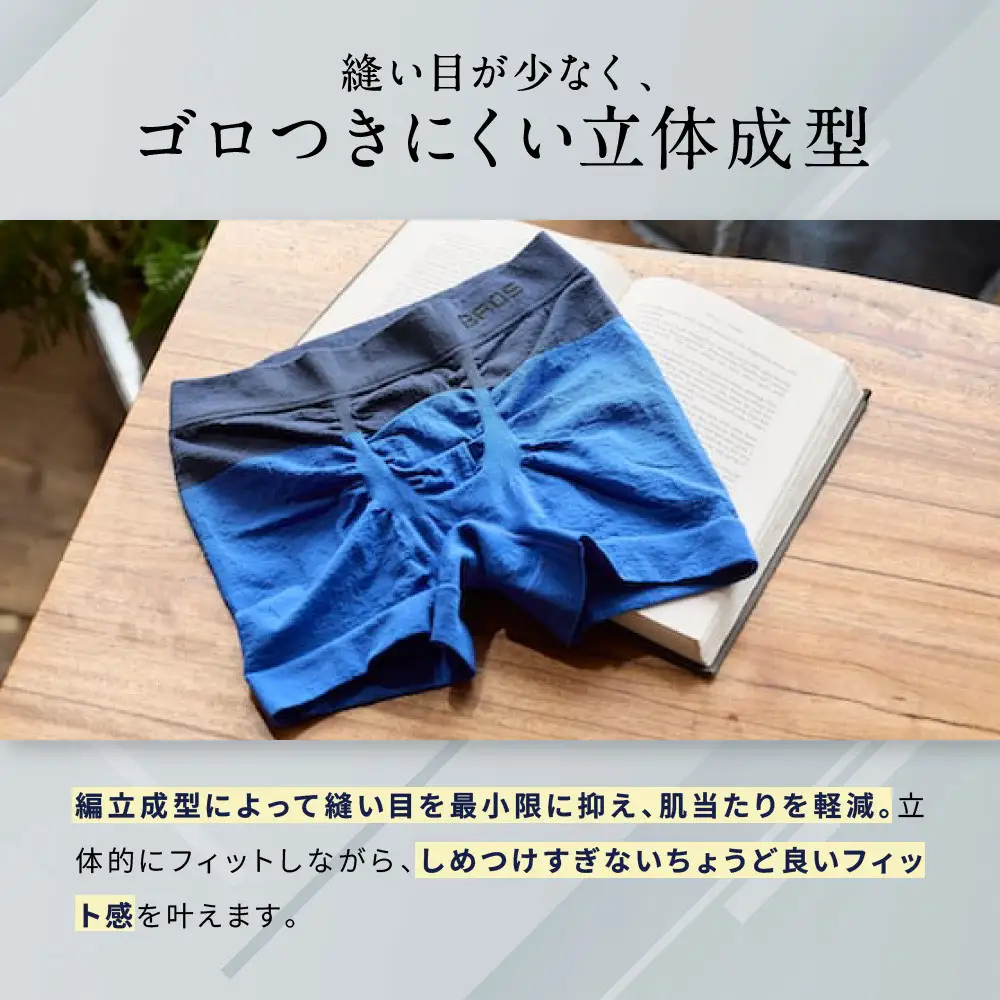 【累計100万枚突破】ブロス バイ ワコールメン ボクサーパンツ ワンサイズ《カラー:YE》｜京都 Wacoal 下着 人気ブランド 下着