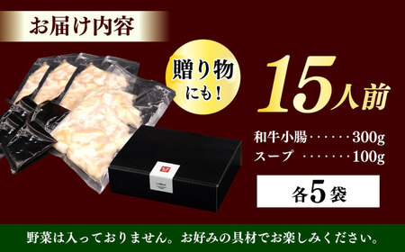 【博多久田】和牛もつ鍋セット 15人前もつ鍋 博多 もつなべ[ABCL176]