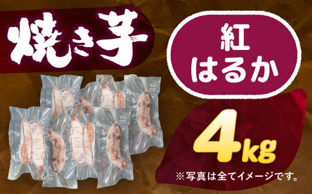 【 紅はるか 】 焼き芋 4kg さつまいも[AEDG008]