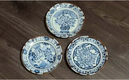 有田焼 渕錆藍椿縁紋様図 24cm 皿 ～華一園シリーズ～【西山錦華堂】食器 器 うつわ 皿 プレート ツバキ 椿 手描き 55000円 A55-146