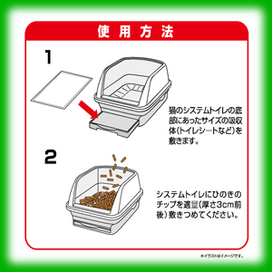 H-241 クリーンミュウ　国産天然ひのきのチップ　大粒4.6L×３袋