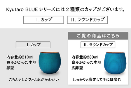 【KyutarouBLUE】ラウンドカップ 爽
