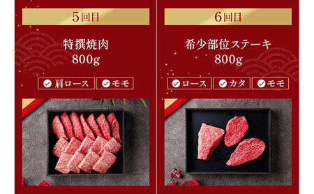 【和牛セレブ】 近江牛  定期便 「ファーストクラス」（定期便6回）