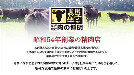 田子牛焼肉セット2種（自家製タレ付)