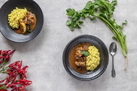 ＜KICQ DETOX CURRY＞お子様でも大丈夫！コリコリ軟骨が美味しいマイルドチキンボールカレーと玄米ターメリックライスセット 株式会社KICQ [5839-2156]
