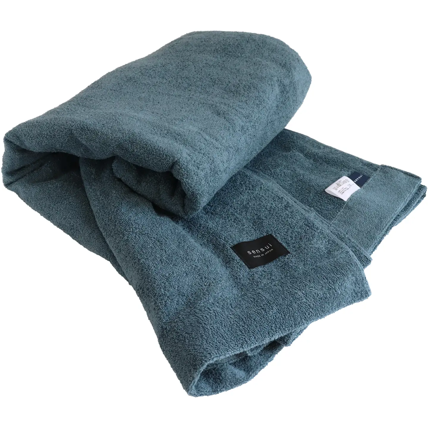 【高島屋選定品】ヒオリエ sensui タオルケット(シャドウブルー)