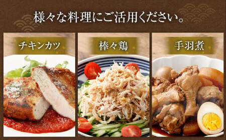 ＜宮崎県産若鶏3種 計6kgセット＞翌月末迄に順次出荷【c504_hn_x4】