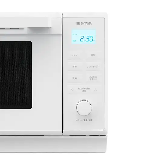 スチームオーブンレンジ 24LMO-F2404-W ホワイト アイリスオーヤマ オーブンレンジ レンジ 電子レンジ スチーム オーブン あたため 時短 同時調理 グリル 発酵 シンプル ヘルツフリー