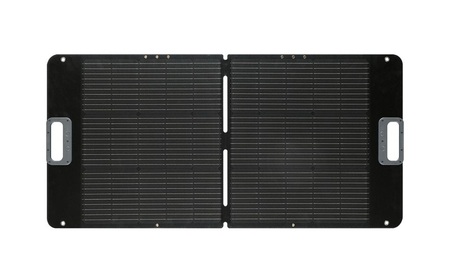 ポータブル電源用ソーラーパネル ISP-A100M-H グレー アイリスオーヤマ ソーラーパネル ソーラーチャージャー 100W ポータブル電源用 太陽光パネル ソーラー 充電器 太陽光発電 折り畳み 非常用電源 防災