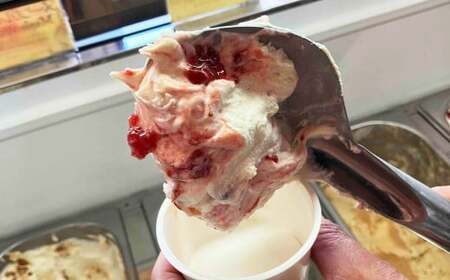 手作りジェラート 選べる6個セット 各110ml×6個 フレーバー 6個 アーモンドプラリネ 抹茶 バターキャラメル ラテ ラズベリー マーブル チョコラータ ティラミス ゴルゴンゾーラ マンゴー 静岡県 菊川市