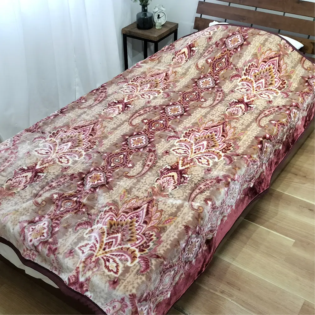 【シングルサイズ】洗える 吸湿発熱 軽量あったか毛布 ピンク1枚 MO-6061-PI