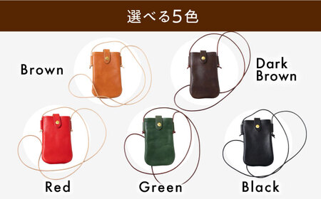 DURAM スマホポーチ 22013 糸島市 / Duram Factory クラフト ポーチ 革製品[AJE073]