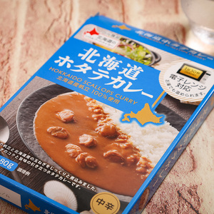 北海道ホタテカレー中辛 180g6個セットen01-00270