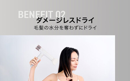 INGRACE Velena hair dryer グレージュ ｜ ヘアドライヤー 美容 ヘアドライヤー